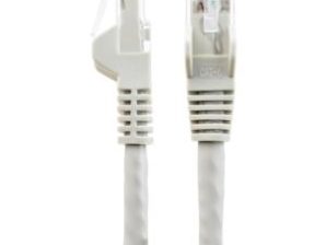 CABLE ETHERNET CAT 6 DE 50CM LSZH PATCH UTP SIN ENGANCHES GRIS