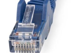 CABLE ETHERNET CAT 6 DE 5M LSZH PATCH UTP SIN ENGANCHES AZUL
