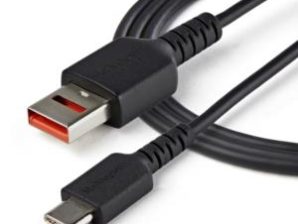 CABLE DE CARGA DE 1M USB-A A USB-C - CON BLOQUE DE DATOS