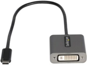 Adaptador USB C a DVI Startech.com Convertidor Tipo Llavero USB Tipo C a DVI-D 1920x1200p 1200 CONVERTIDOR USB TIPO C