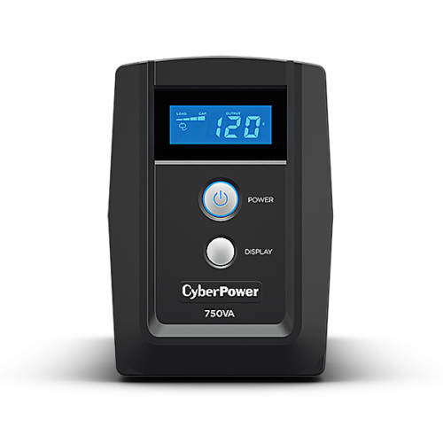 No Break CyberPower CyberEnergy OM750ATLCD, 750VA, Entrada 82-148V, 6 Contactos 420W 6CONT 120V TEL USB C/REG USB