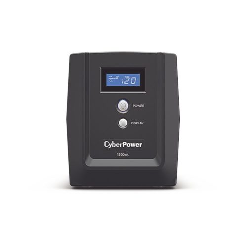 No Break CyberPower CyberEnergy OM1500ATLCD, 900W, 1500VA, Entrada 82-148V, 8 Contactos 1500VA/900W LCD AVR RJ11/RJ45/COAX