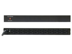 CyberPower PDU para Rack 1U, 15 A, 120V, 12 Contactos 5-15P 12 NEMA 5-15R