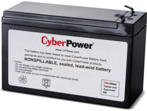 Batería de Reemplazo para UPS CyberPower RB1290, 12V, 9AH O DE 12V 9AH
