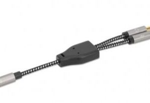 Adaptador Auxiliar 3.5 mm 2 a 1