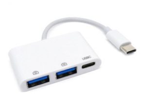 Convertidor USB V3.0 Tipo C a USB Tipo C, 2 U