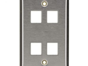 Tapa (FACEPLATE) 4 Puertos