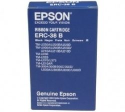 Cinta Epson ERC-38B Negro TMU-200D/TM-300/ TM-325/TM-U375