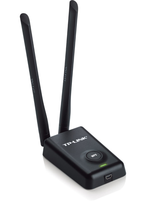 TP-Link Adaptador de Red USB TL-WN8200ND, Inalámbrico, 2.4GHz, con 2 Antenas de 5dBi ALTA POTENCIA 300MBPS 2 ANTENAS