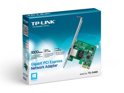 TG-3468 TP-Link Tarjeta de Red PCI, Alámbrico, IEEE 802.3/3u/3ab, 802.3x, 802.1q/1p GIGABIT