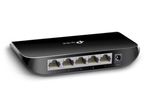 Switch TP-Link Gigabit Ethernet TL-SG1005D, 10/100/1000Mbps, 16Gbit/s, 5 Puertos ? No Administrable GIGABIT SIN ADMINISTRACION