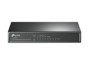 Switch TP-Link TL-SF1008P PoE, 10/100Mbps, 8 Puertos, 1000 Entradas ? No Administrable ETHERNET CON 4 PUERTOS POE SIN A