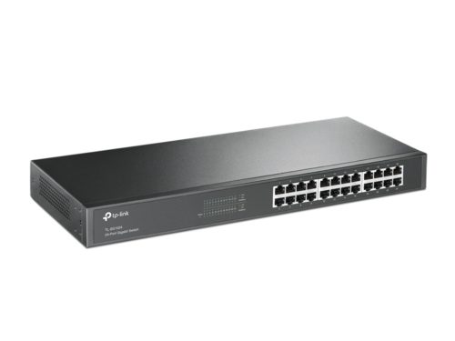 Switch TP-Link Gigabit Ethernet TL-SG1024, 10/100/1000Mbps, 48Gbit/s, 24 Puertos ? No Administrable SIN ADMINISTRACION PARA RACK