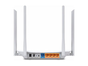 Router TP-Link Fast de Banda Dual AC1200 ARCHER C50, Inalámbrico, 4x RJ-45, 2.4-5GHz, con 4 Antenas Externas AC 1200 TP-LINK