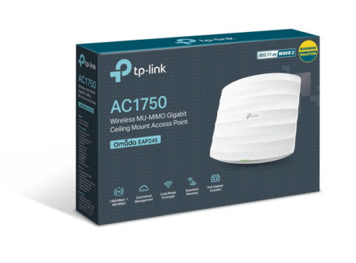 Access Point TP-Link AC1750, 1300 Mbit/s, 1x RJ-45, 2.4/5GHz, Blanco BANDA AC1750 CON MONTAJE DE TECHO