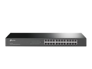 Switch TP-Link Fast Ethernet TL-SF1024, 10/100Mbps, 4.8Gbit/s, 24 Puertos, 8000 Entradas ? No Administrable ETHERNET SIN ADMINISTRACION