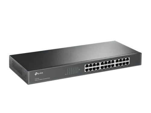 Switch TP-Link Fast Ethernet TL-SF1024, 10/100Mbps, 4.8Gbit/s, 24 Puertos, 8000 Entradas ? No Administrable ETHERNET SIN ADMINISTRACION