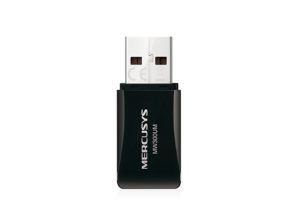 Mercusys Adaptador de Red USB MW300UM, Inalámbrico, 300 Mbit/s INALAMBRICO N300MBPS