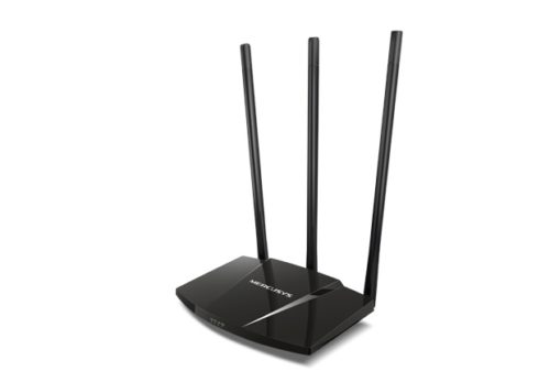 Router Mercusys Fast Ethernet MW330HP, Alámbrico, 300 Mbit/s, 3x RJ-45, 2.4GHz, 3 Antenas Externas de 8dBi 300MBPS 3 ANTENAS ROMPE MUROS