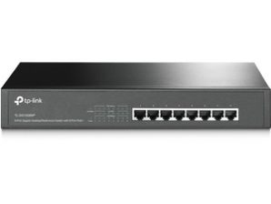 SWITCH GIGABIT DE 8 PTOS POE DE 124W PARA RACK 13 CAJA DE ACERO