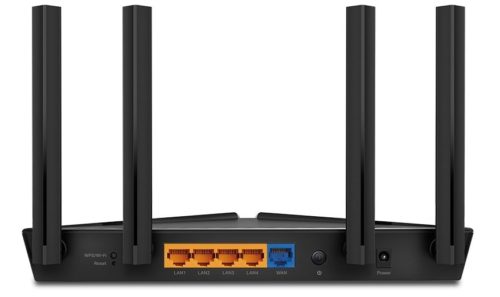 Router TP-Link AX1500 Archer AX10, Inalámbrico, 1500 Mbit/s, 4x RJ-45, 2.4/5GHz, con 4 Antenas Externa ? ¡Optimizado para Gaming! 4 PTS LAN 1 PTO WAN