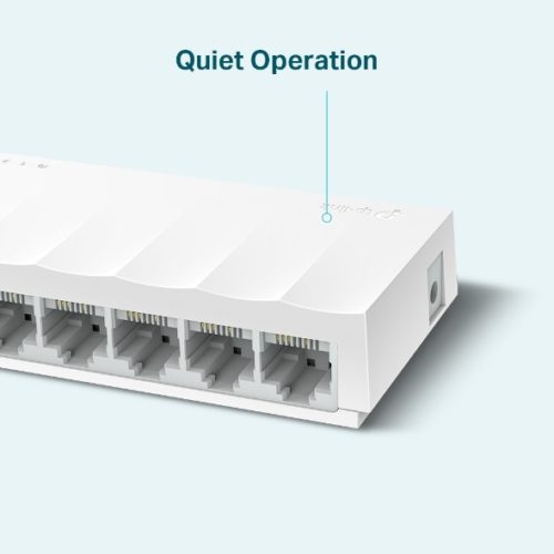 Switch TP-Link Fast Ethernet LS1008, 8 Puertos 10/100Mbps, 1.6 Gbit/s, 2000 Entradas - No Administrable ETHERNET AUTO-MDI/MDIX LITEWAVE