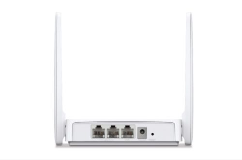 Router Mercusys MW302R, Inalámbrico, 300 Mbit/s, 3x RJ-45, 2.4GHz, con 2 Antenas Externas de 5dBi N MULTIMODO A 300MBPS