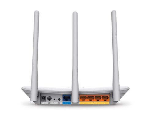 Router TP-Link TL-WR845N, Inalámbrico, 300 Mbit/s, 5x RJ-45, 2.4GHz, con 3 Antenas Externas de 5dBi .