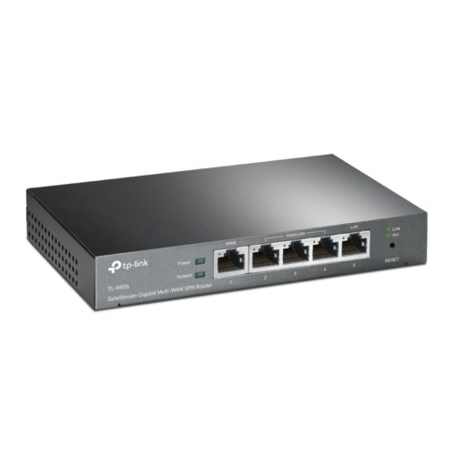 Router TP-Link SafeStream TL-R605, Alámbrico, 4x RJ-45 MULTI-WAN TP-LINK CONTINENTAL