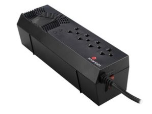 Regulador Smartbitt SBAVR1200S, 600W, Entrada 1200V, Salida 120V, 4 Contactos W 4 CONTACTOS LED ULTRACOMPACTO
