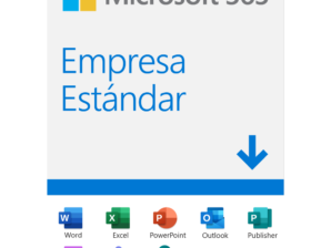 Microsoft 365 Empresa Estándar, 64-bit, 1 Usuario, 5 Dispositivos, Plurilingüe, Windows/Mac ? Producto Digital Descargable ANUAL ALL LNG DESCARGABLE