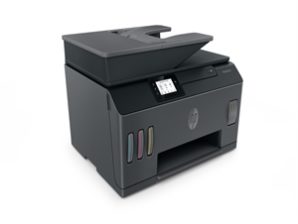 Impresora HP INC Smart Tank 615 Premium 22 ppm (negor) 16 ppm (color). Copia, imprime y escanea. Rendimiento de tanques de hasta 8000 páginas (color) o 6000 páginas (en negro). Escáner de cama plana. Hasta 3 usuarios. Conexión USB, wifi SIS DE TANQUE