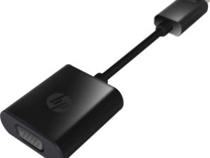 Adaptador HDMI to VGA para Ultrabook HP Dispositivo de audio/vídeo, Portátil - Extremo prinicpal: 1 x HD-15 Hembra VGA - Extremo Secundario: 1 x Tipo A Macho HDMI MACHO A VGA HEMBRA