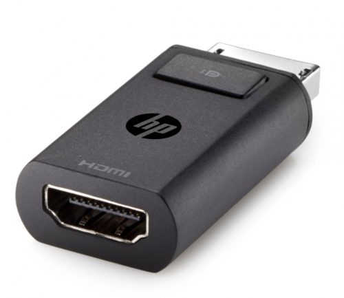 Adaptador HP DisplayPort Macho - HDMI Hembra, Negro PORT MACHO A HDMI HEMBRA NEGRO