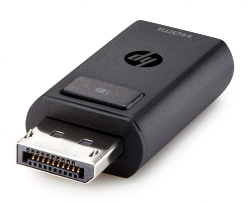 Adaptador HP DisplayPort Macho - HDMI Hembra, Negro PORT MACHO A HDMI HEMBRA NEGRO