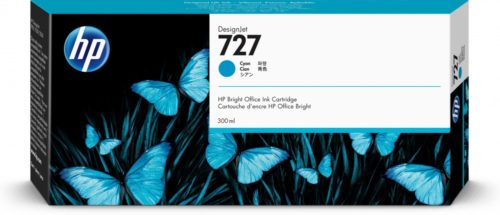 Cartucho HP 727 Cyan 300ml TINTA AMPLIO FORMATO F9J76A