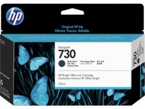 Cartucho HP 730 Negro Matte 130ml Amplio Formato P2V65A TINTA AMPLIO FORMATO P2V65A