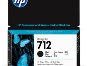 Cartucho de tinta HP 712 - Negro Original - Inyección de tinta - 1 Paquete TINTA AMPLIO FORMATO 3ED70A