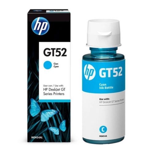 Botella de Tinta Hp GT52 / M0H54AL / Cyan / 8000 páginas / Ink Tank / Smart Tank / DeskJet RENDIMIENTO 8000PáGS.M0H54AL