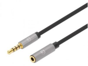 Extensión de Cable Auxiliar de Audio Estéreo