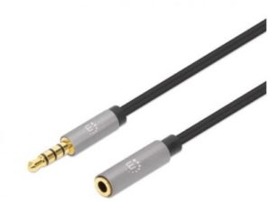 Extensión de Cable Auxiliar de Audio Estéreo