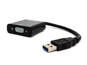 Adaptador Vorago USB 3.0 Macho - VGA Hembra, Negro 3.0 A VGA FULL HD