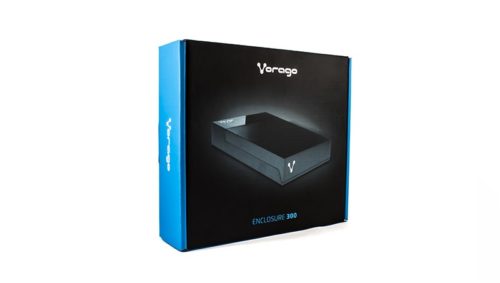 ENCLOSURE VORAGO HDD-300 NEGRO DD 2.5 Y 3.5 USB 2.0 SATA