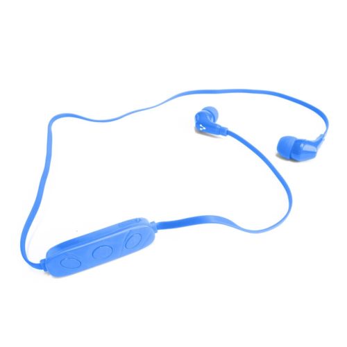 Audífonos Vorago Intrauriculares con Micrófono 103, Inalámbrico, Bluetooth, Azul MANOS LIBRES C/VOL AZUL