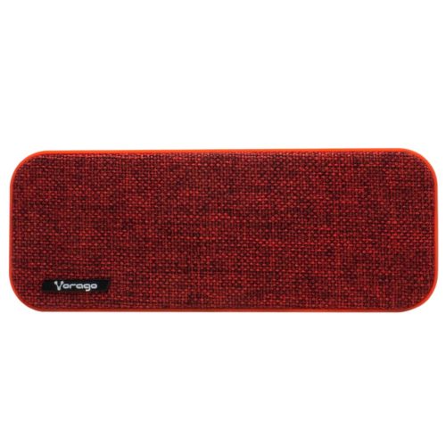 Vorago Bocina Portátil BSP-150, Bluetooth, Alámbrico/Inalámbrico, 2.0 Canales, 6W RMS, USB, Rojo MSD/USB/3.5MM TELA ROJO