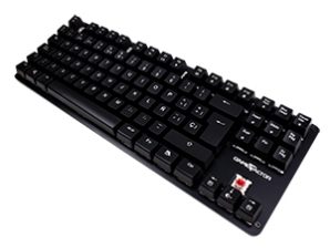 Teclado Gaming Game Factor Vorago KBG500 - Cable Conectividad - USB Interfaz - Español - Negro - Mecánico Llave de contacto - 88 Tecla - Windows MECANICO KBG500 SWITCHES RED