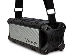 Bocina Vorago Portátil KSP-450, Bluetooth, Inalámbrico, 50W RMS, USB 2.0, Negro - Resistente al Agua BLUETOOTH MICROFONO INAL NEGRA