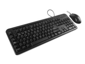 KIT VORAGO KM-107 TECLADO Y MOU SE ALAMBRICO MULTIMEDIA USB