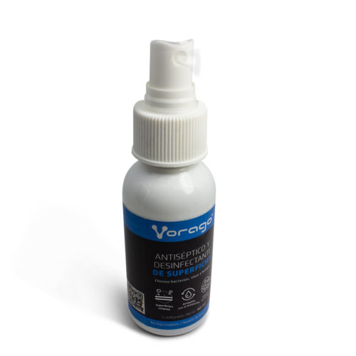 Desinfectante Vorago en Spray CLN-301, 60ml DESINFECTANTE DE SUPERFICIES 60ML