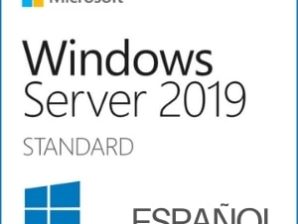 Microsoft Windows Server Standard 2019, 1 Licencia, 16-Core, 64-bit, Español, DVD, OEM SPANISH 1PK DSP OEI DVD 16 CORE